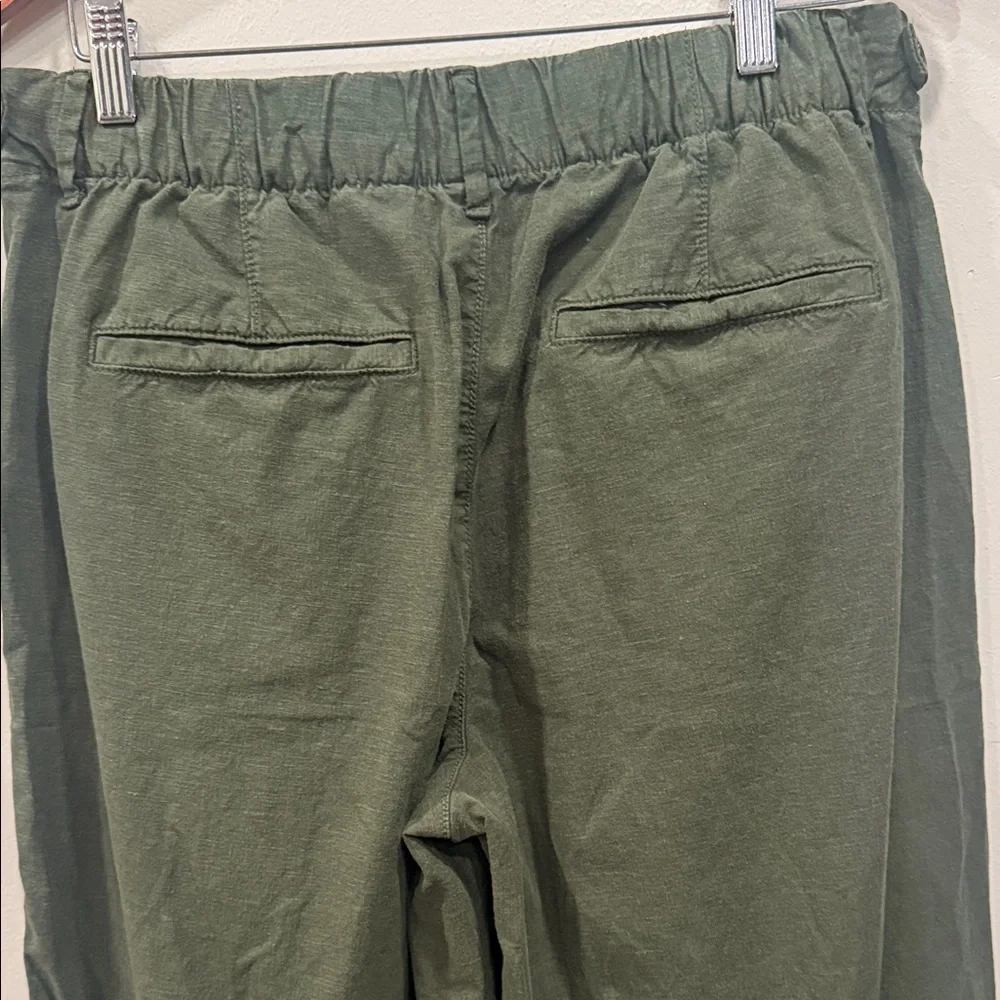 American Eagle Outfitters Olive Green Wide Leg Pant - Picture 4 of 10